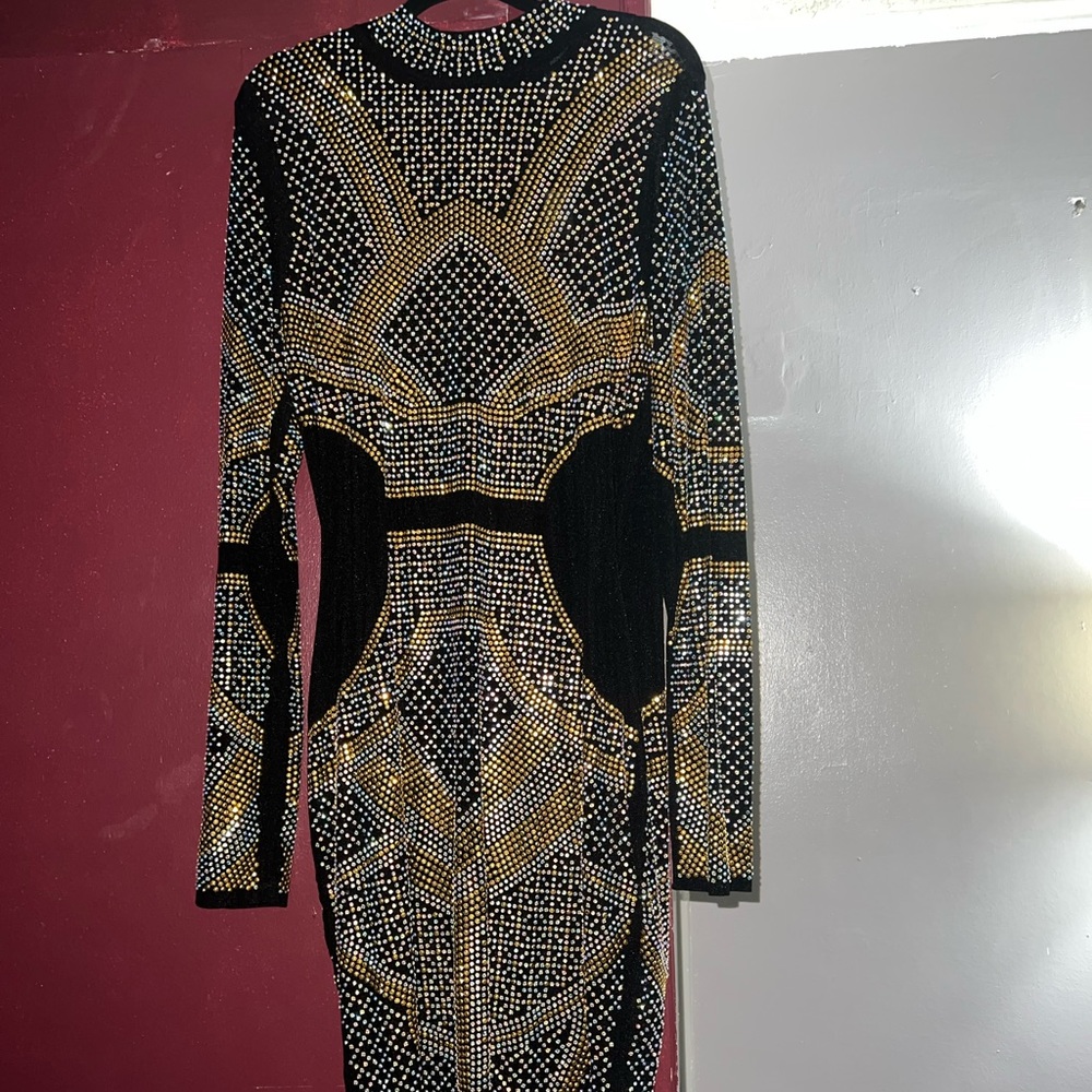 Sexy bodycon dress with detailing brand new never worn.